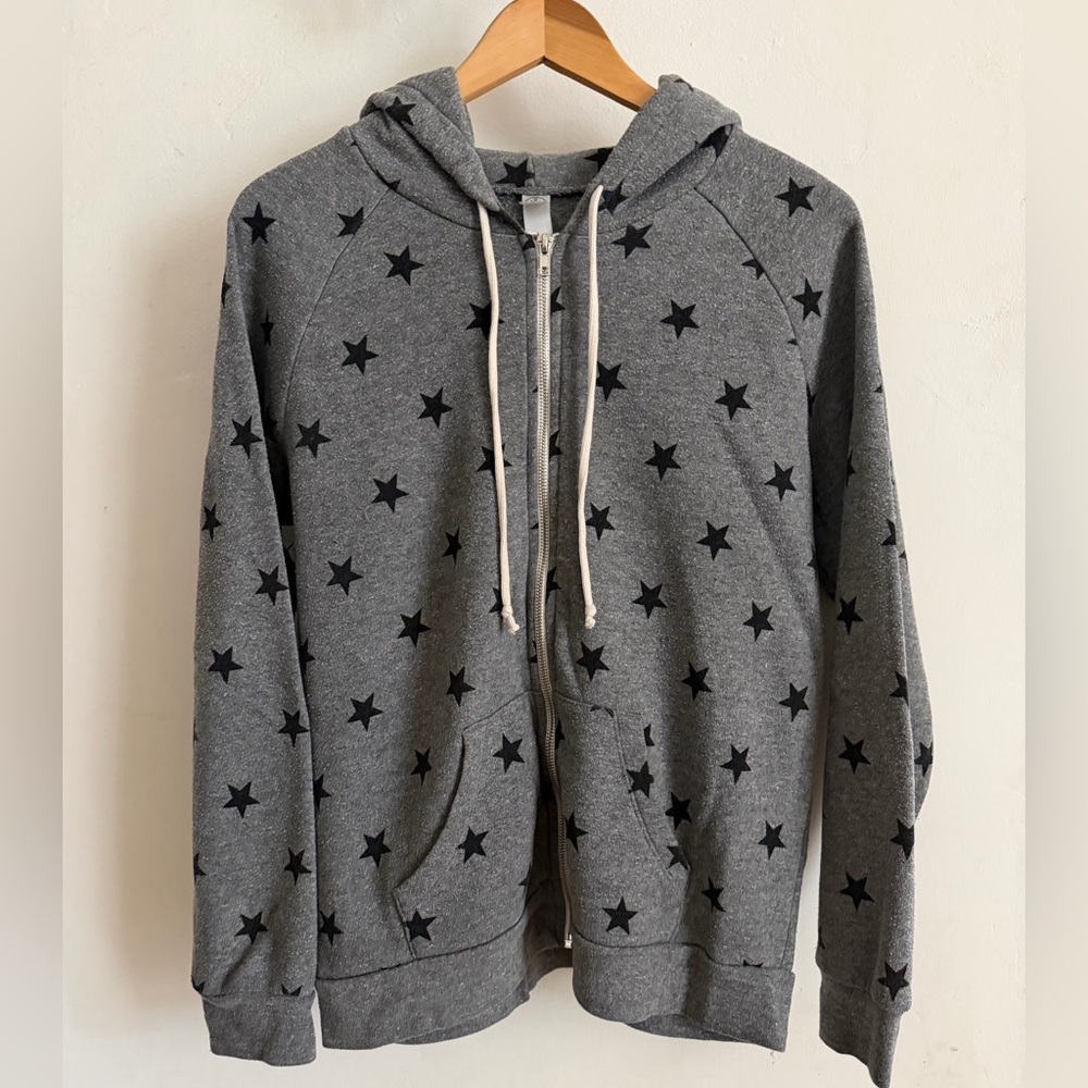 Alternative Women's Printed Adrian Eco-Fleece Zip